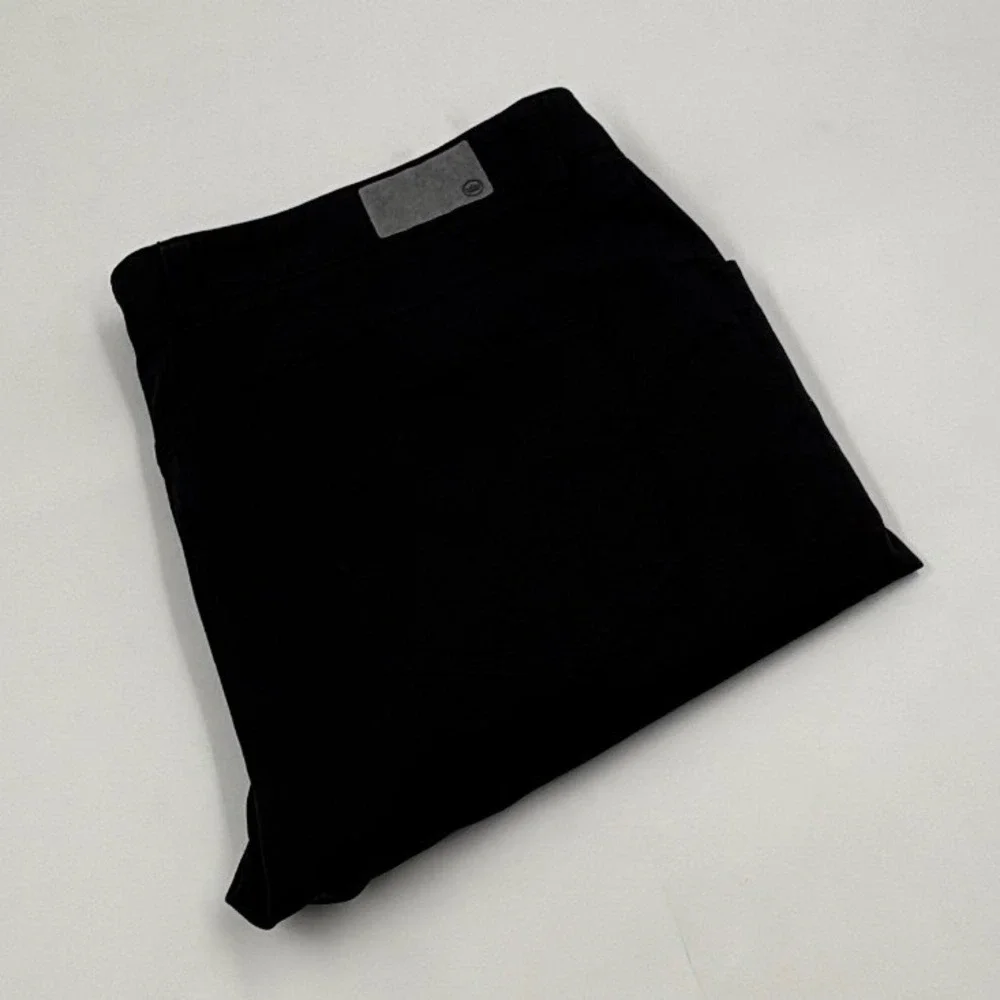 Peter Millar Men's 35/32 Performance Black 5-Pocket Golf Polyester Pants